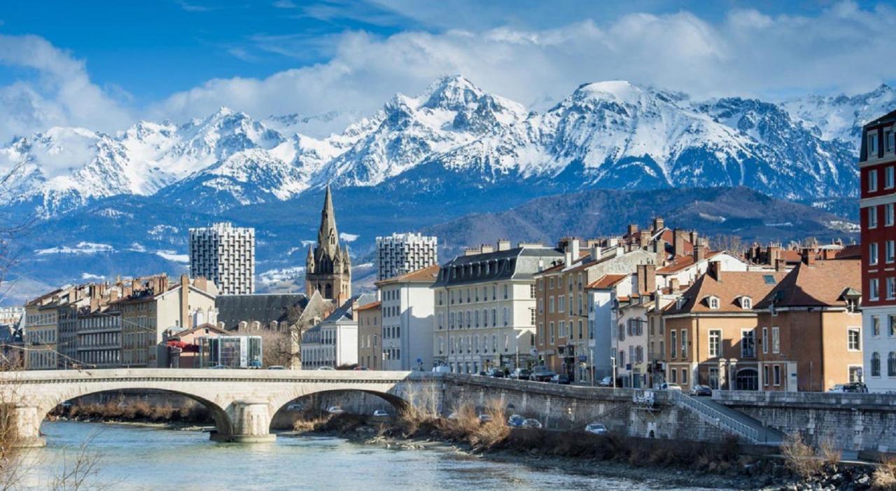 Le Valmy #2 - Cosy Studio - Grenoble Apartment Luaran gambar